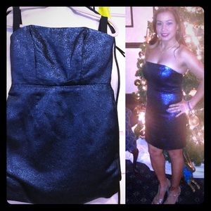 Beautiful blue dress perfect for dates/night out!